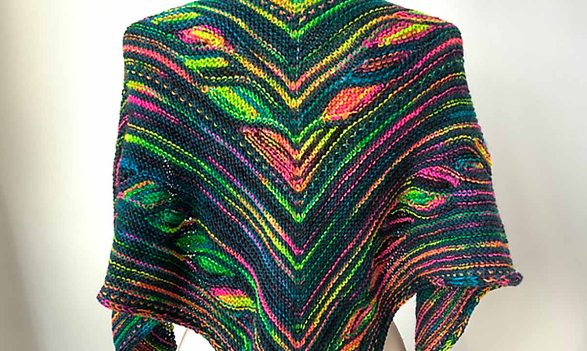neon shawl