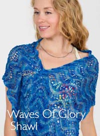 Artyarns Waves of Glory Shawl Kit