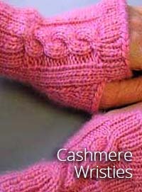 Artyarns Cashmere Wristies Knit Kit for Cashmere 5 Ply