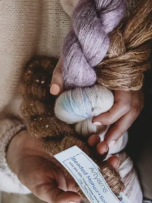 ARTYARNS CHAIN SWEATER Pope skeins