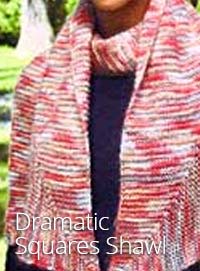 Artyarns Dramatic Squares Shawl Kit