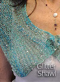 ARTYARNS 1 sk Glitter Shawl kit