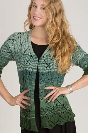 Artyarns Gradients Lace Jacket Knit Kit at Fabulous Yarn