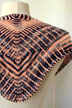 Artyarns Slipped Stitch Shawl