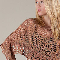 Artyarns Mayday Poncho kit: in Ensemble Light or Ensemble Glitter Light