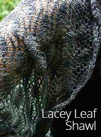 Artyarns LACEY LEAF SHAWL Knit Kit