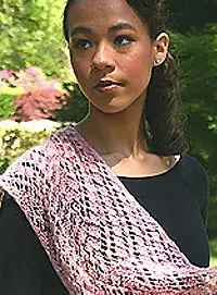 Artyarns Rosebud Shawl