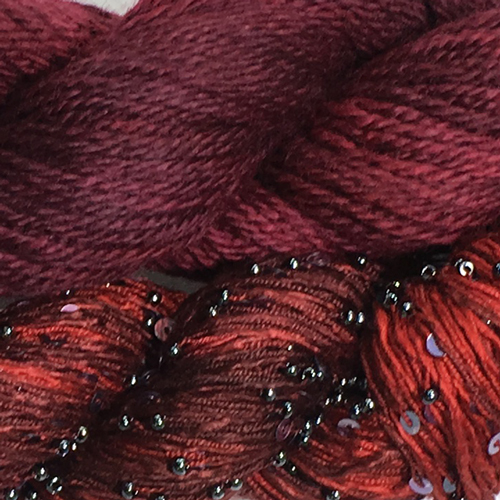 Artyarns Taj Mahal Shawl in Mayan Mystery