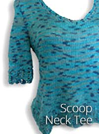 ARTYARNS REGAL SILK Scoop Neck TEE kit