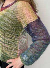 ARTYARNS SILK MOHAIR FINGERING OMBRE KNIT KIT