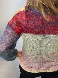 Artyarns Kits - Silk Mohair Ombres - Color Surprise Sweater