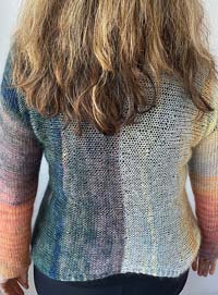 Artyarns Kits - Silk Mohair Ombres - Sandstone Striations Cardi