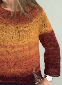 Artyarns Kits - Silk Mohair Ombres - Sonoma Dreams Pullover