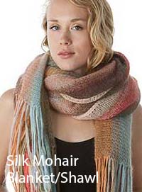 ARTYARNS Silk Mohair Shawl/Blanket kit
