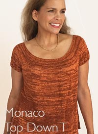 Artyarns Monaco Top Down Tee