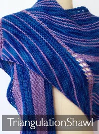 TRIANGULATION Shawl