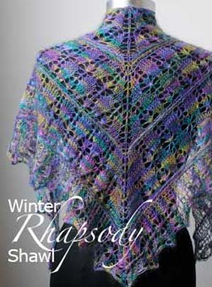 ARTYARNS Ensemble Light or ensemble glitter light Winter Rhapsody Shawl kit