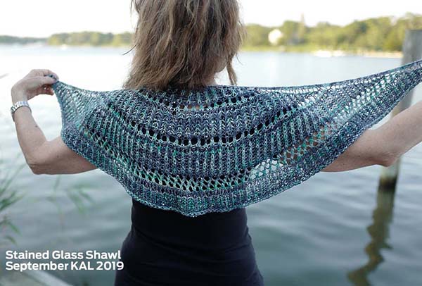 ARTYARNS KIT - Stained Glass Brioche Shawl