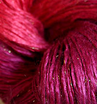 Beaded Silk Rhapsody Glitter Yarn