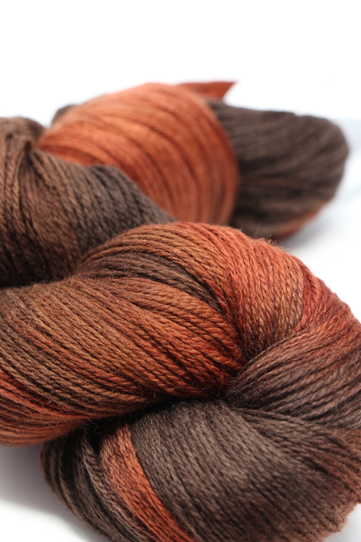 Artyarns Merino Cloud Yarn in H6 Burnt Oranges at Fabulous Yarn