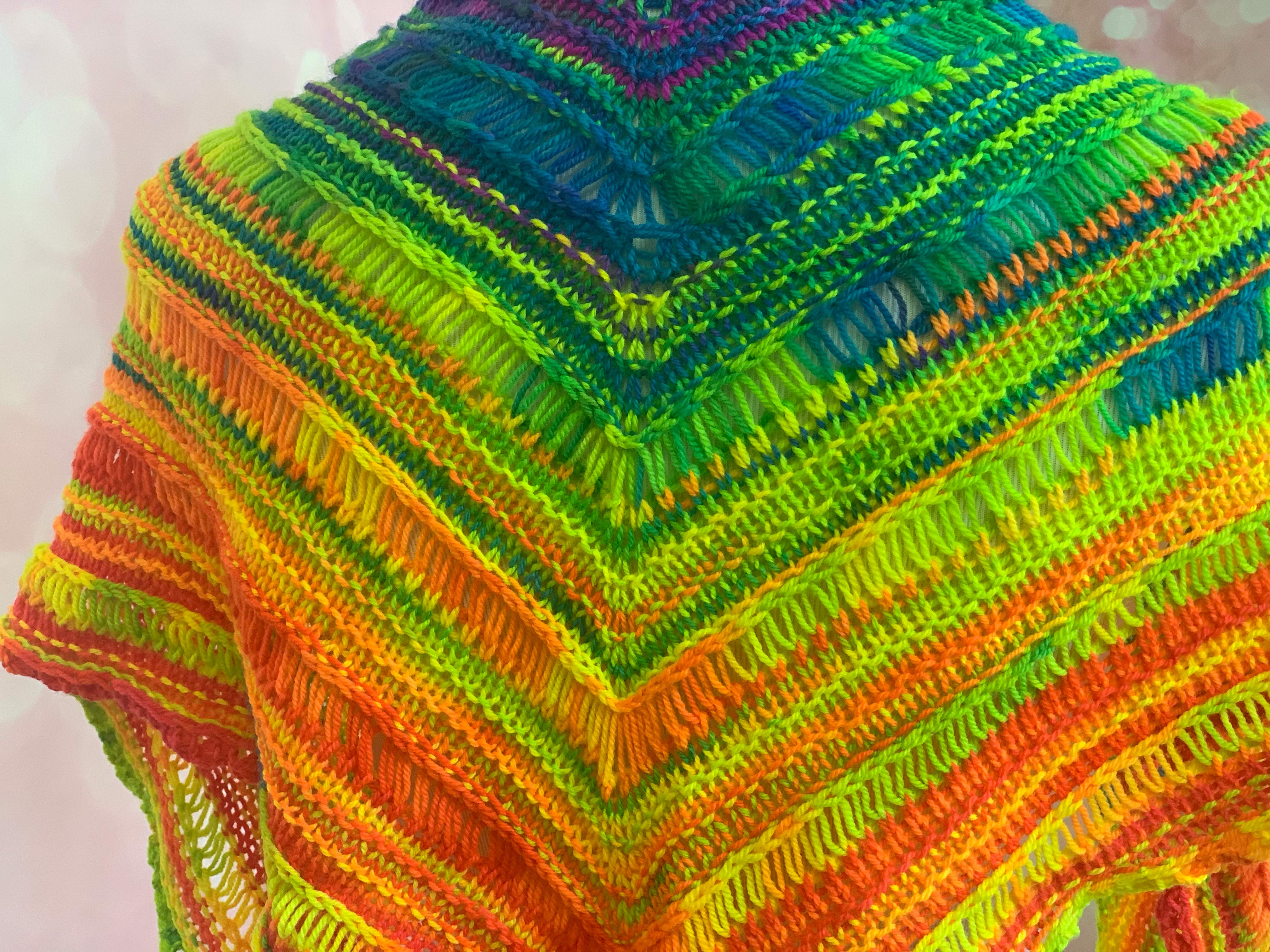 Artyarns Merino Cloud Ombre Yarn in 737 Electric Rainbow Ombre at Fabulous  Yarn