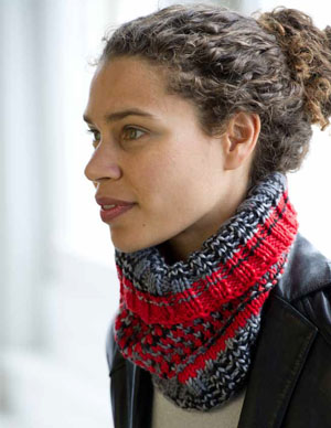 Slip Stitch Wimple Knitting Pattern