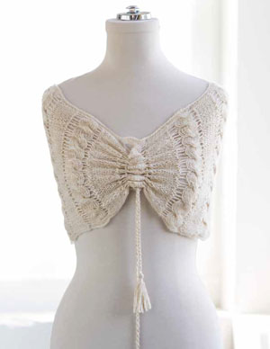 Lacy Textured Cowl