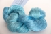 silk yarn: marine blue