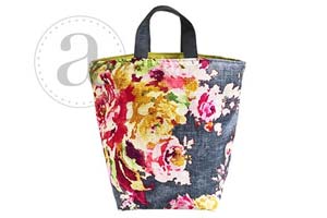 Atenti Hope Basket: Blossom Grey