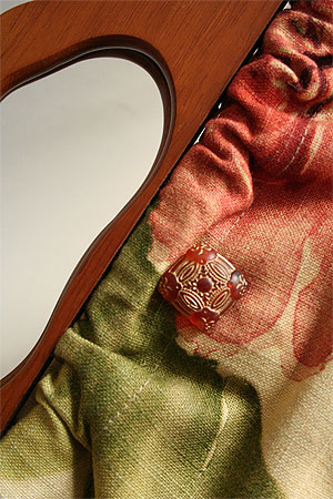 Atenti Bags Carpet Bag Knitting Tote in Autumn