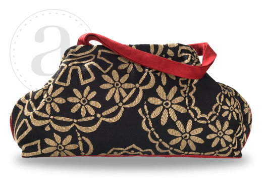 Atenti Designs Doctors Knitting Tote in Back Stitch Tapestry