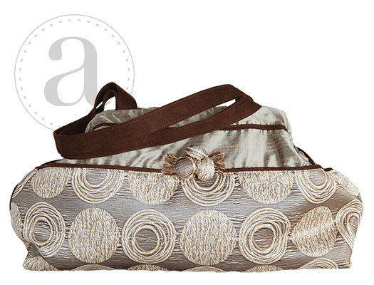 Atenti Designs Doctors Knitting Tote in Rambla Tapestry