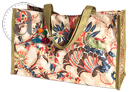 Atenti Maxi Tote - Parrot