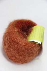 Be Sweet Mohair Self Striping Boucle Yarn Tuscan Terracotta