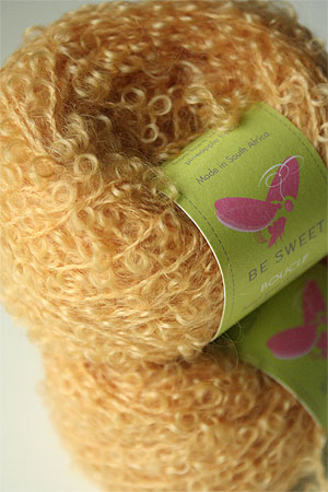 Mohair Boucle in Buttercup
