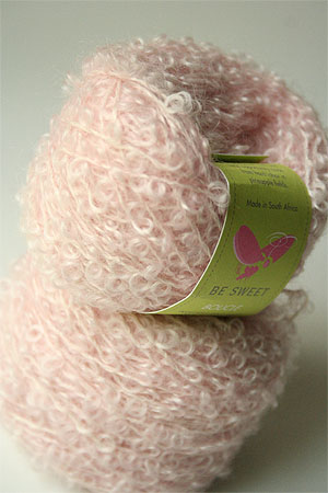 Be Sweet Mohair Boucle in Baby Pink