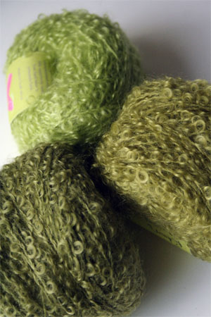 Trio Shawl Combo in Greens from Be Sweet