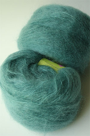Be Sweet Medium Brushed Mohair in Turquoise