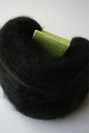 Be Sweet Medium Brushed Mohair in Black