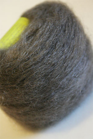 Be Sweet Brushed Mohair in Dark Grey