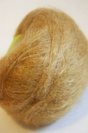 Be Sweet Brushed Mohair in Buttercup