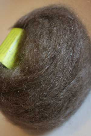 Be Sweet Brushed Mohair Taupe