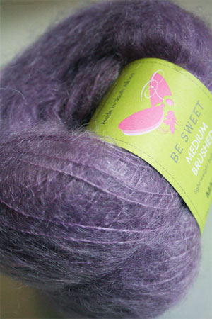 Be Sweet Brushed Mohair in Amethyst