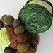 Be Sweet Bubble Yarn Knitting Kit in Autumn Forest/Chocolate