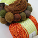 Be Sweet Bubble Yarn Knitting Kit in Autumn Forest/Chocolate