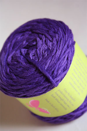 Be Sweet Cotton Candy 526 Dark Purple Dk Cotton Yarn From