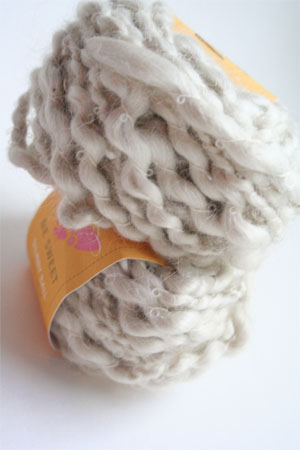 Be Sweet Slubby Mohair Yarn in Natural