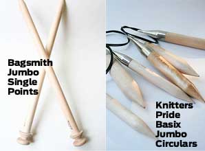 Basix JUMBO Circular Knitting Needles