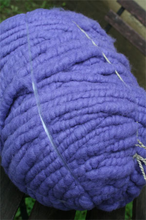 Merino Bulky Yarn in Amethyst