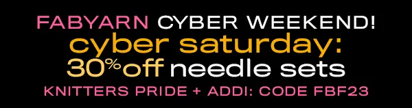 SUPER SATURDAY SALE AT FABULOUS YARN